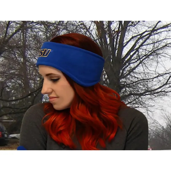 100% polyester fleece earband with tapered shape to cover the ears... from ASI 90160 Suntex Industries