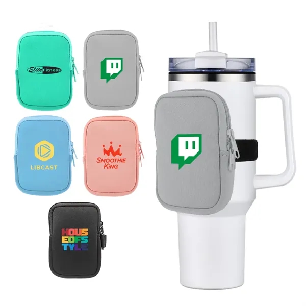 Neoprene Water Bottle Pouch Bag... from ASI 31517 Admart Products / Admart Line