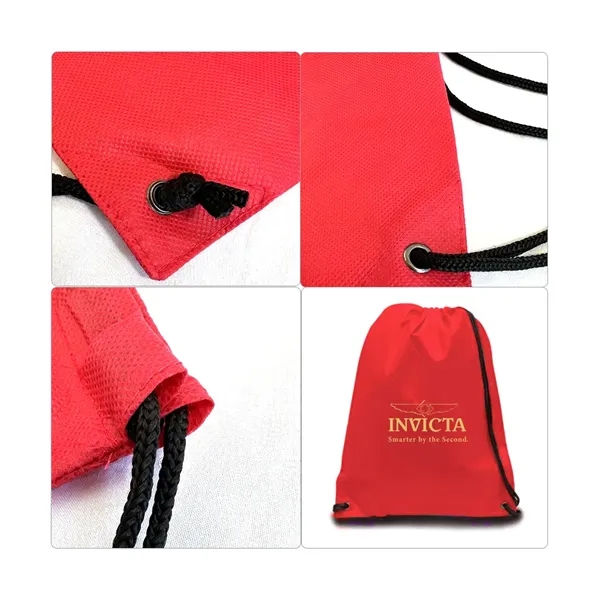 Heavyweight non woven drawstring backpack bag... from ASI 31517 Admart Products / Admart Line