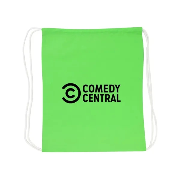 100% Cotton Canvas Backpack with Drawstring close... from ASI 31517 Admart Products / Admart Line