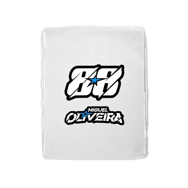 100% Cotton Canvas Backpack with Drawstring close... from ASI 31517 Admart Products / Admart Line