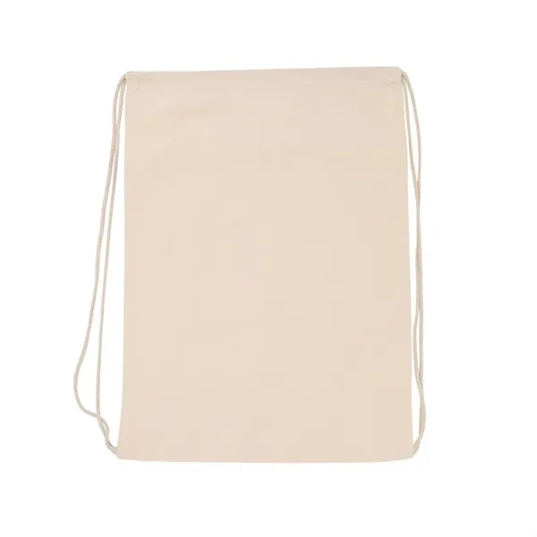 100% Cotton Canvas Backpack with Drawstring close... from ASI 31517 Admart Products / Admart Line