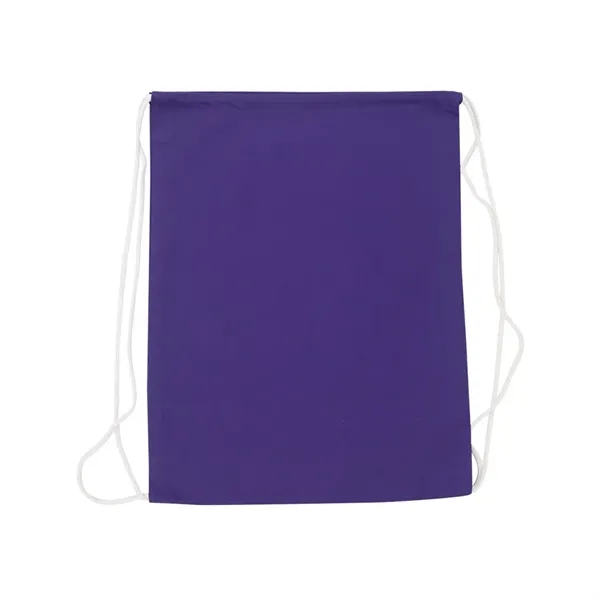 100% Cotton Canvas Backpack with Drawstring close... from ASI 31517 Admart Products / Admart Line