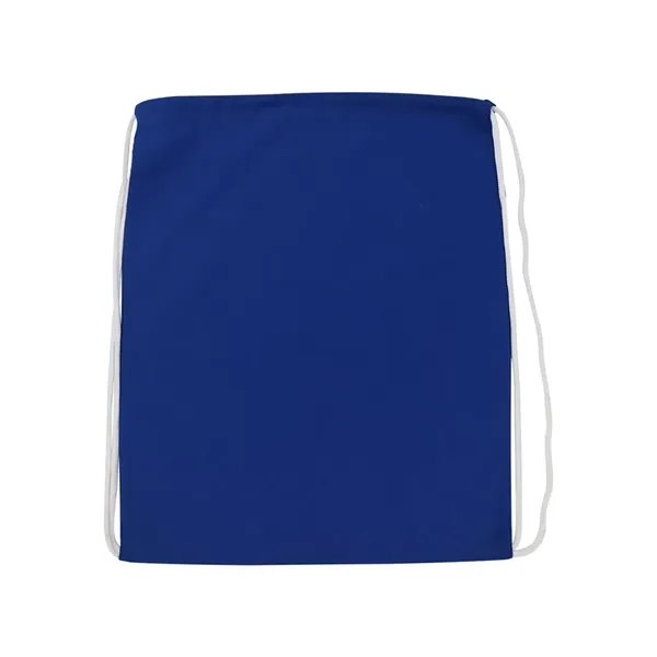 100% Cotton Canvas Backpack with Drawstring close... from ASI 31517 Admart Products / Admart Line