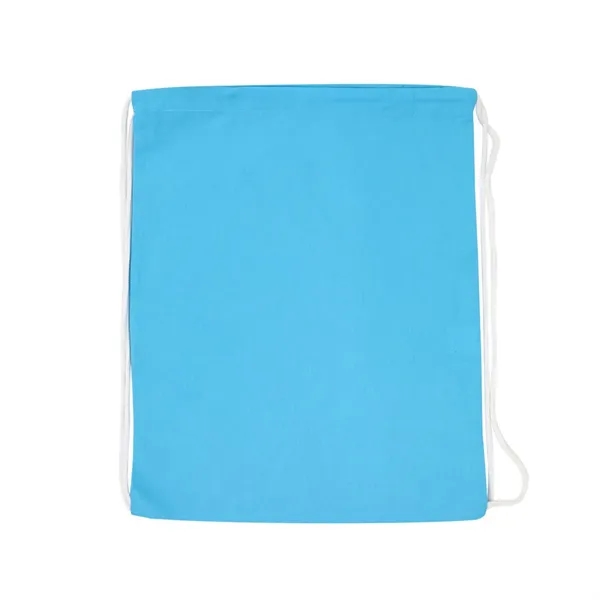 100% Cotton Canvas Backpack with Drawstring close... from ASI 31517 Admart Products / Admart Line