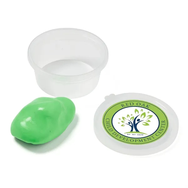 Scented putty inside a two-piece round case with customization.... from ASI 63549 Jornik Manufacturing Corp / Jornik