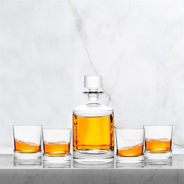 Enhance your drinking experience with this 5-pc brandy and whiskey decanter... from ASI 30112 ACE Products