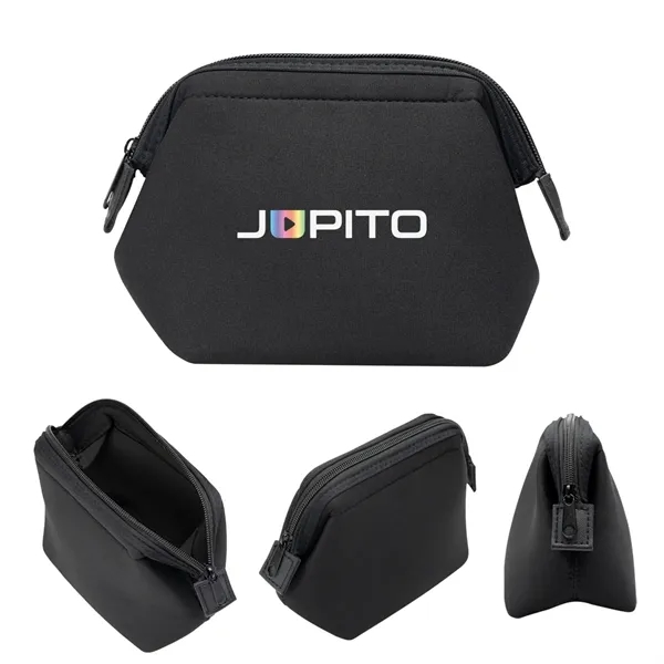Polyester and EVA pouch with zippered main compartment.... from ASI 61125 Hit Promotional Products / Hit®