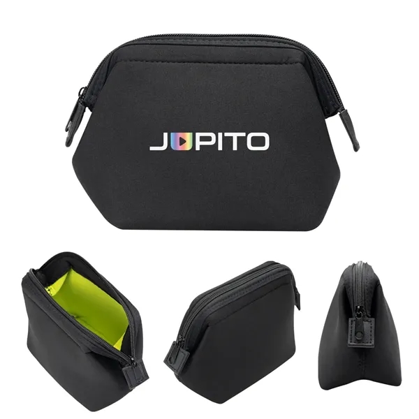 Polyester and EVA pouch with zippered main compartment.... from ASI 61125 Hit Promotional Products / Hit®