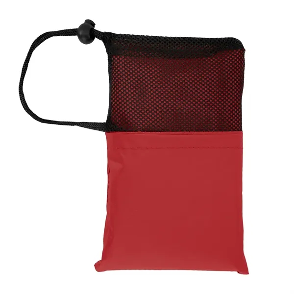 Hooded poncho with drawstring pouch.... from ASI 61125 Hit Promotional Products / Hit®