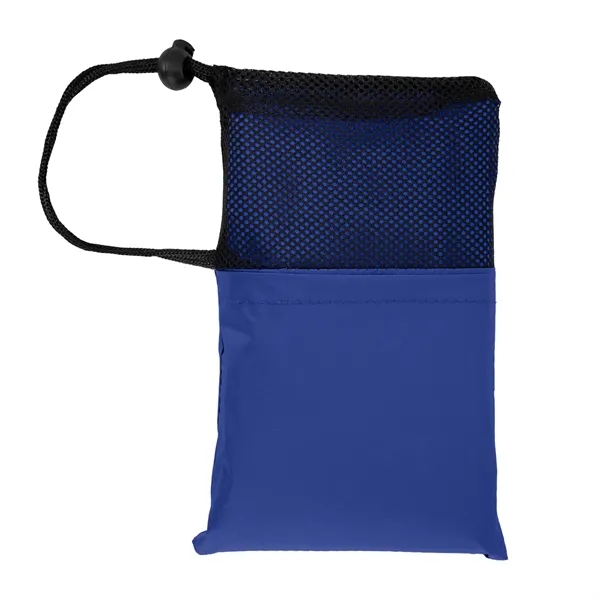Hooded poncho with drawstring pouch.... from ASI 61125 Hit Promotional Products / Hit®