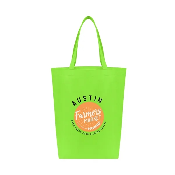 4" x 15" x 14" non-woven tote bag with 20" handles.... from ASI 61125 Hit Promotional Products / Hit®