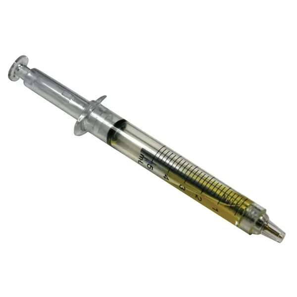 Novelty medical syringe ballpoint pen with click action mechanism.... from ASI 34415 Alpi International LTD