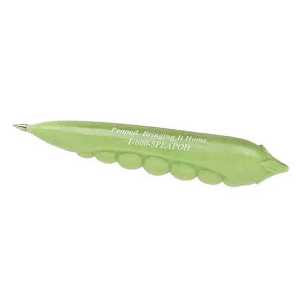 Vegetable ballpoint pen with pea pod shape.... from ASI 34415 Alpi International LTD