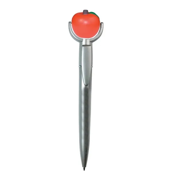 Ballpoint pen with a squeezable apple topper.... from ASI 34415 Alpi International LTD