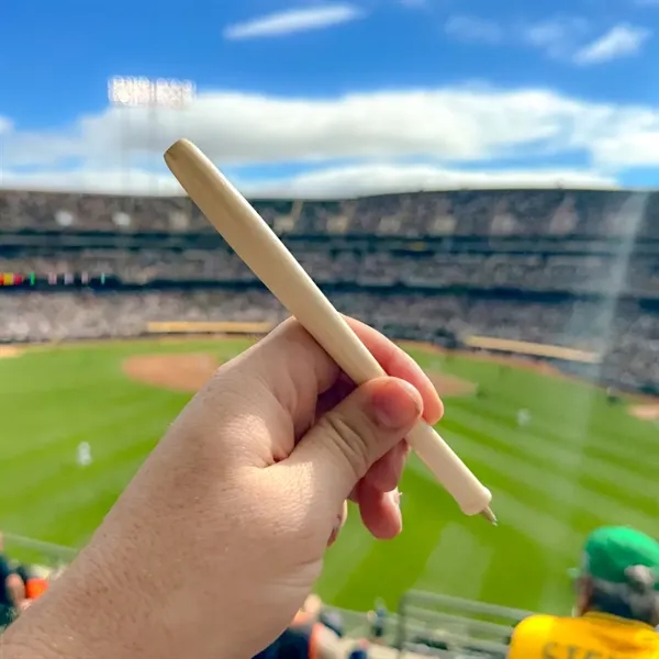 Wooden baseball bat shaped pen.... from ASI 34415 Alpi International LTD