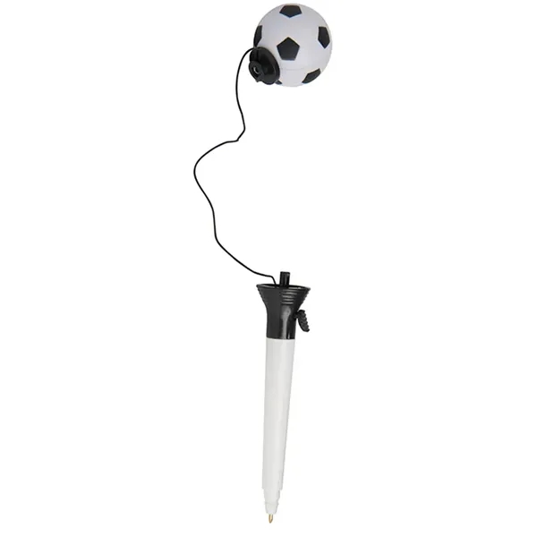 Ballpoint pen with pop-top soccer ball.... from ASI 34415 Alpi International LTD