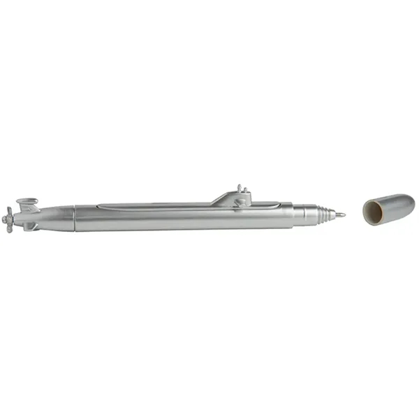 Silver submarine pen with removable cap.... from ASI 34415 Alpi International LTD