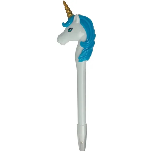 Ballpoint pen with unicorn head topper.... from ASI 34415 Alpi International LTD