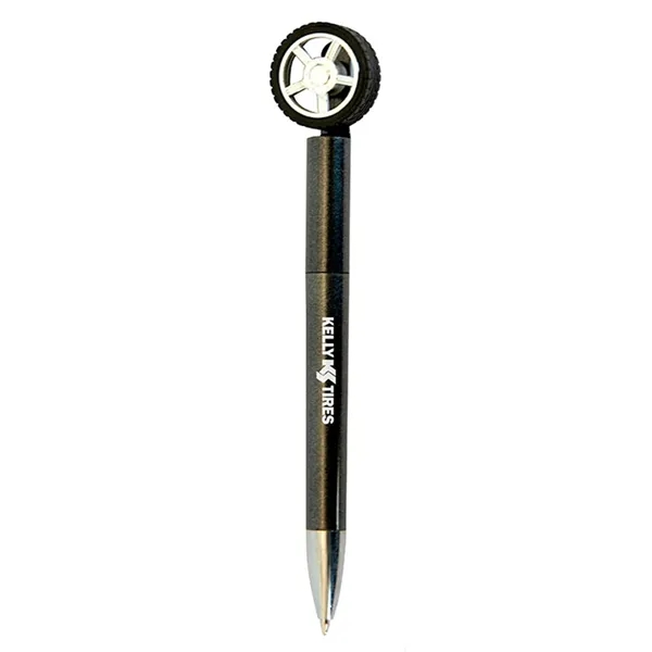 Tire themed, click-action ballpoint pen.... from ASI 34415 Alpi International LTD