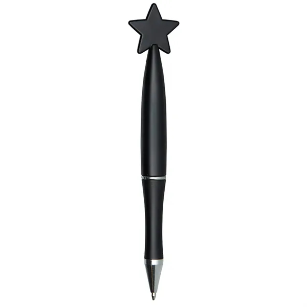 Ballpoint pen with star shaped topper.... from ASI 34415 Alpi International LTD