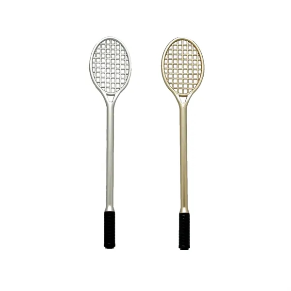 Tennis racquet shaped pen with imprinting options.... from ASI 34415 Alpi International LTD