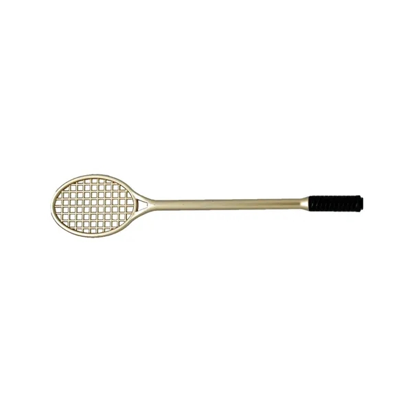 Tennis racquet shaped pen with imprinting options.... from ASI 34415 Alpi International LTD