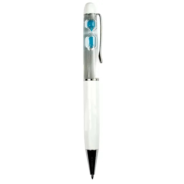Floating sand timer ballpoint pen.... from ASI 34415 Alpi International LTD
