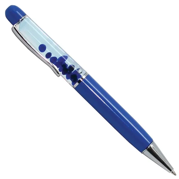 Pen with liquid bubbles inside the barrel.... from ASI 34415 Alpi International LTD