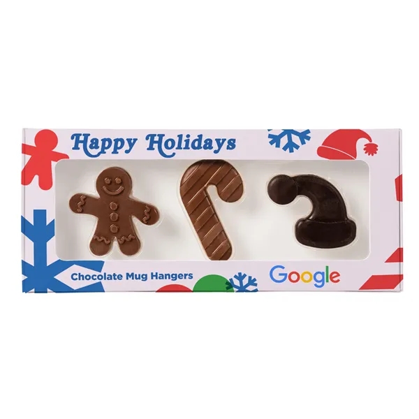 Holiday Mug Hangers- 3 pack... from ASI 44900 NC Custom (CI/Lanco) / Chocolate Inn