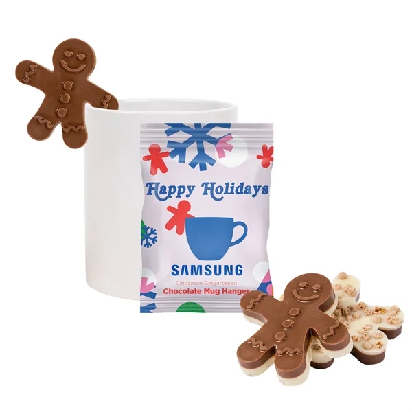 Holiday Mug Hanger- Cinnamon Gingerbread... from ASI 44900 NC Custom (CI/Lanco) / Chocolate Inn