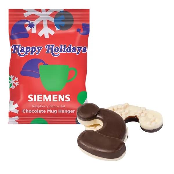 Holiday Mug Hanger- Raspberry Santa Hat... from ASI 44900 NC Custom (CI/Lanco) / Chocolate Inn