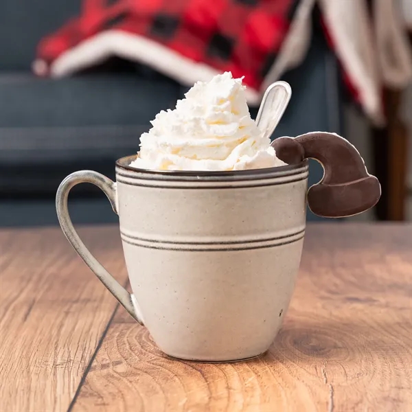 Holiday Mug Hanger- Raspberry Santa Hat... from ASI 44900 NC Custom (CI/Lanco) / Chocolate Inn