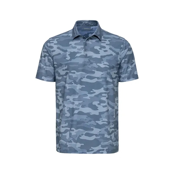Camouflage polo with moisture and odor management, UPF 30+ protection, and... from ASI 85988 Century Place Apparel