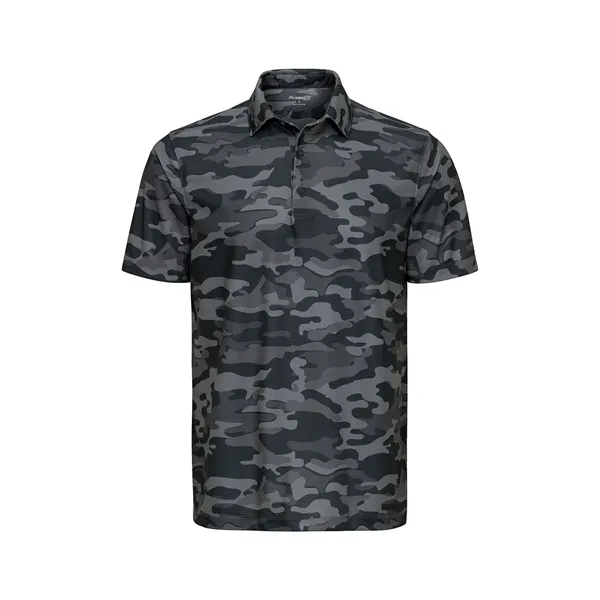 Camouflage polo with moisture and odor management, UPF 30+ protection, and... from ASI 85988 Century Place Apparel