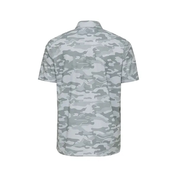 Camouflage polo with moisture and odor management, UPF 30+ protection, and... from ASI 85988 Century Place Apparel