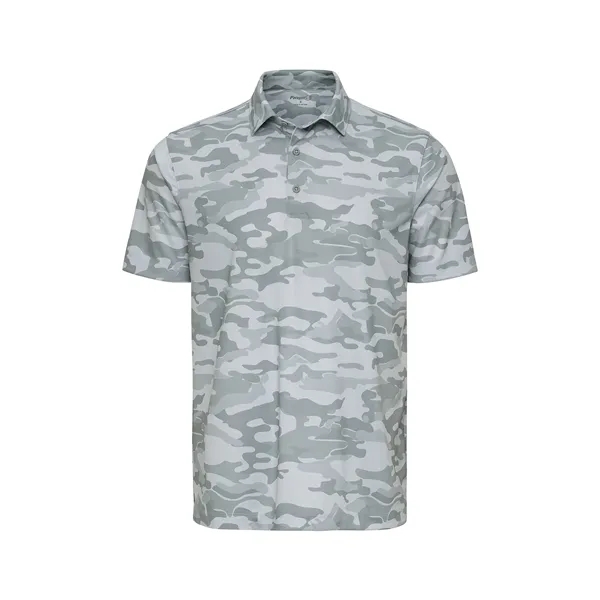 Camouflage polo with moisture and odor management, UPF 30+ protection, and... from ASI 85988 Century Place Apparel