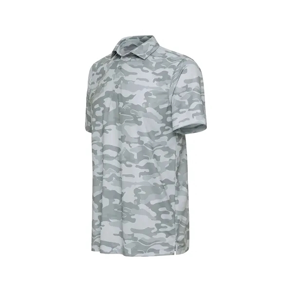 Camouflage polo with moisture and odor management, UPF 30+ protection, and... from ASI 85988 Century Place Apparel