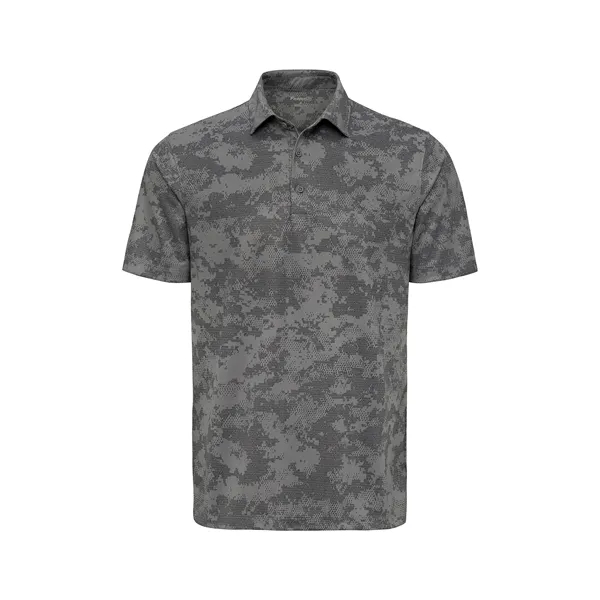 Printed polo with moisture and odor management, UPF 30+ protection, and... from ASI 85988 Century Place Apparel