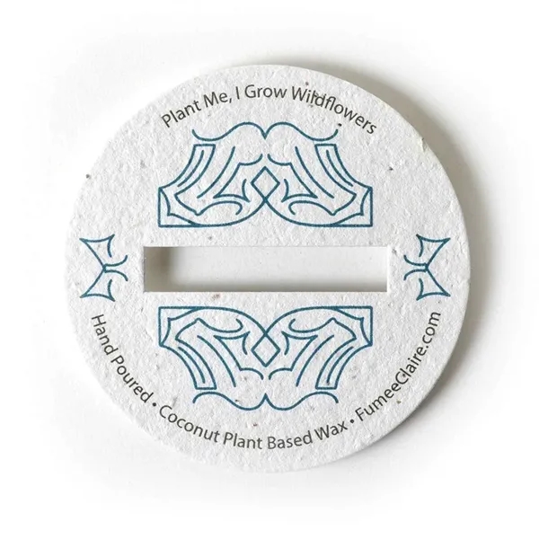 Seed Paper Candle Dust Cover... from ASI 40646 Bloomin Promotions / Bloomin' Promotions™