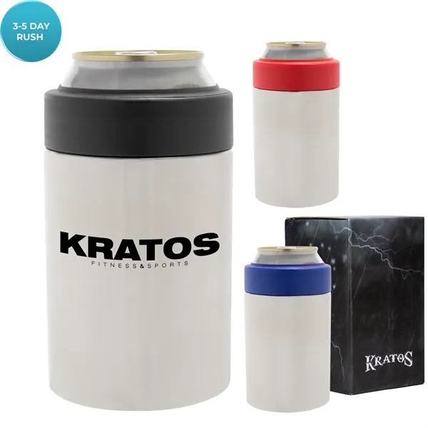 4 7/8" x 3" can cooler with double-wall insulation.... from ASI 57653 Gold Bond