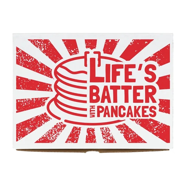 Breakfast kit with pancake mix, toppings, flipper and syrup.... from ASI 44900 NC Custom (CI/Lanco) / Chocolate Inn