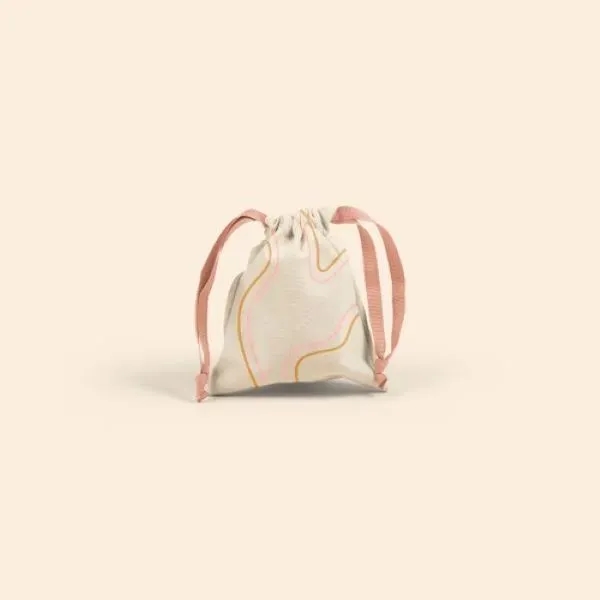 Simple small, flat canvas Goodie Two Shoes gift bag with a... from ASI 74710 Numo