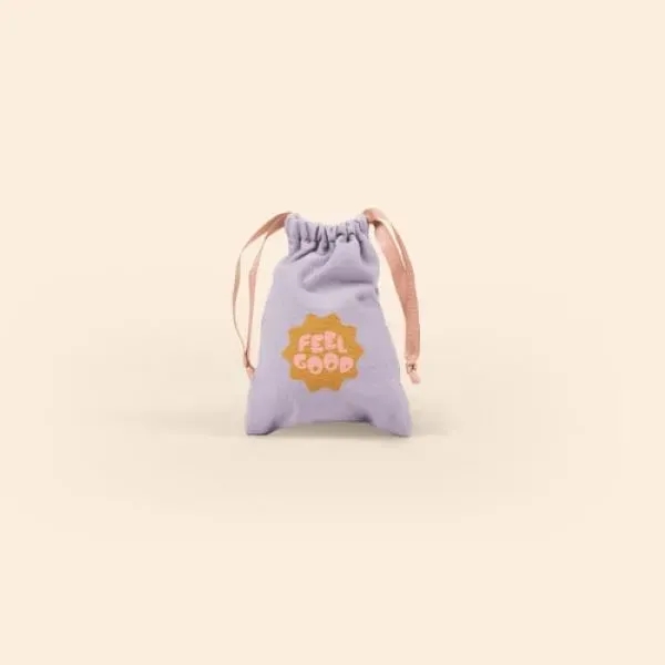 Simple small, flat canvas Goodie Two Shoes gift bag with a... from ASI 74710 Numo