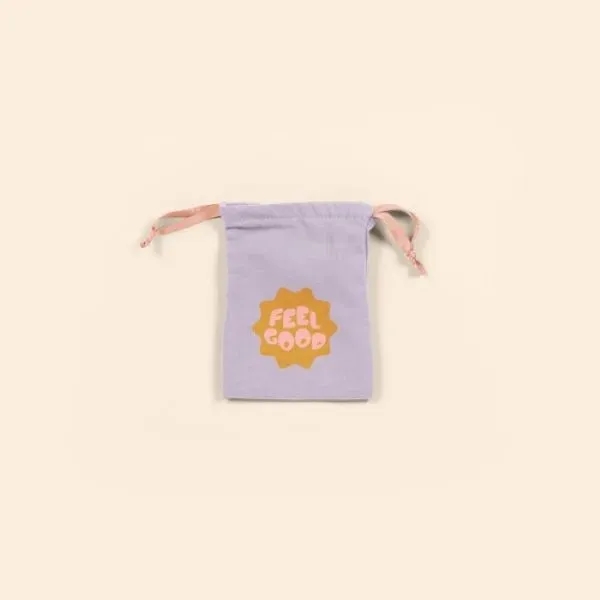 Simple small, flat canvas Goodie Two Shoes gift bag with a... from ASI 74710 Numo