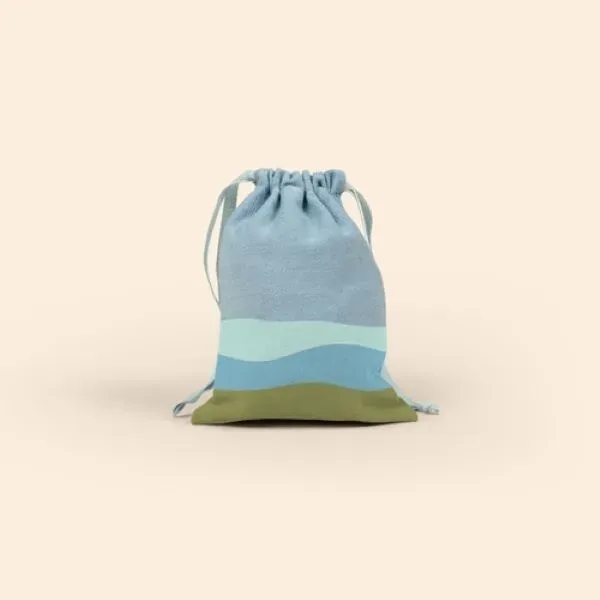 Simple medium, flat canvas Goodie Three Shoes gift bag with a... from ASI 74710 Numo