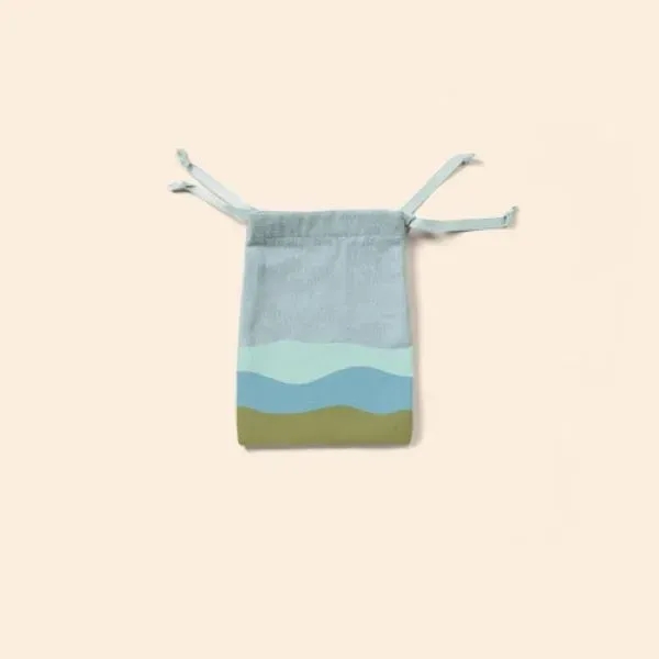 Simple medium, flat canvas Goodie Three Shoes gift bag with a... from ASI 74710 Numo