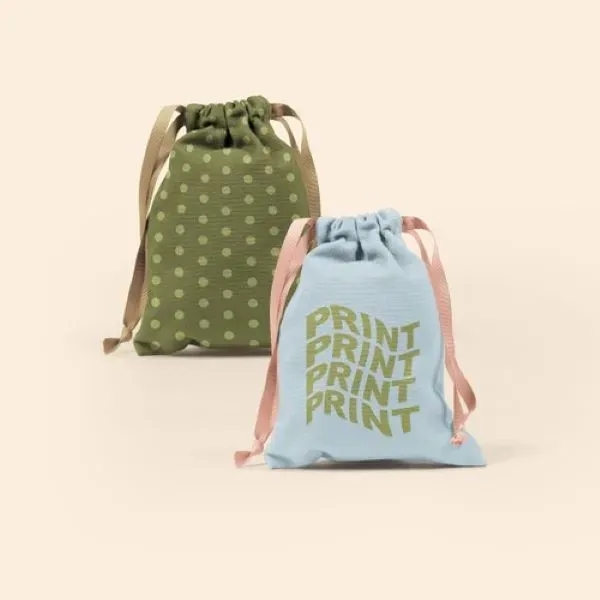 Simple medium, flat canvas Goodie Three Shoes gift bag with a... from ASI 74710 Numo