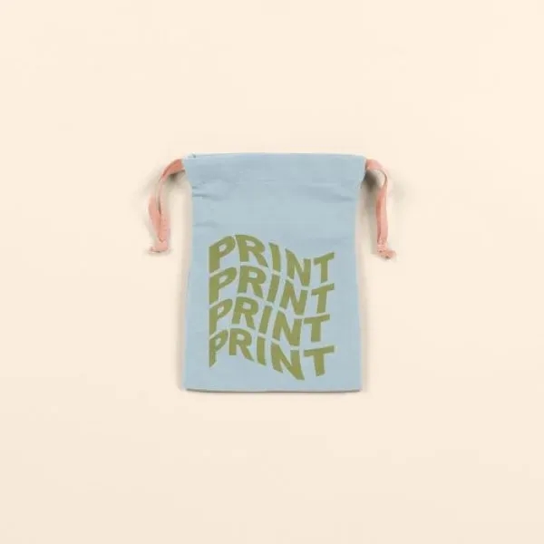 Simple medium, flat canvas Goodie Three Shoes gift bag with a... from ASI 74710 Numo