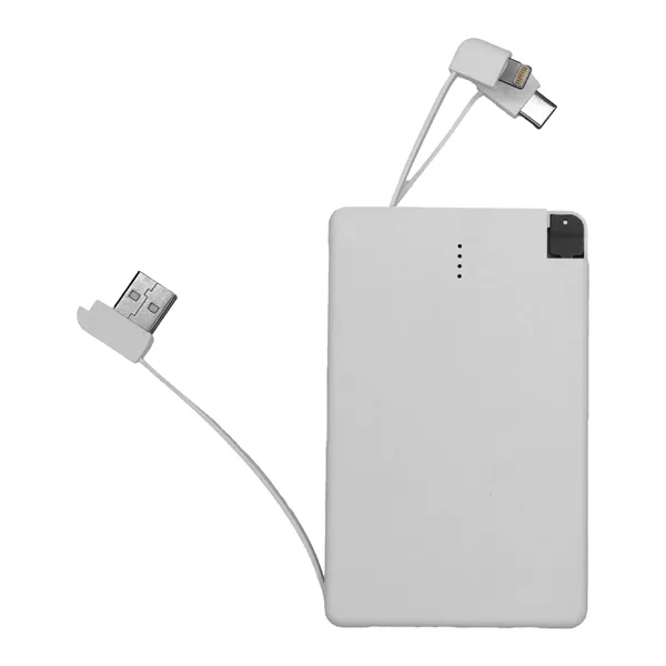 10,000mAh; 6-in-1 Universal built-in Lightning, Micro USB, USB-C, USB charging cables,... from ASI 62124 iClick, Inc. / iClick®